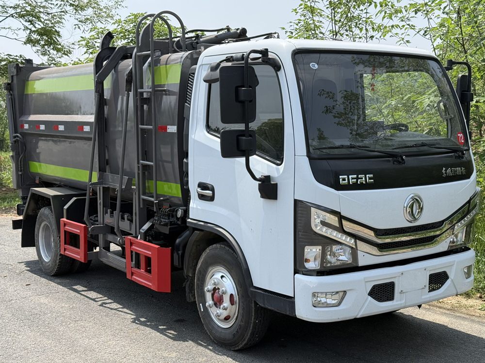Used Dongfeng Compressed Garbage Truck A0073 For Sale From China