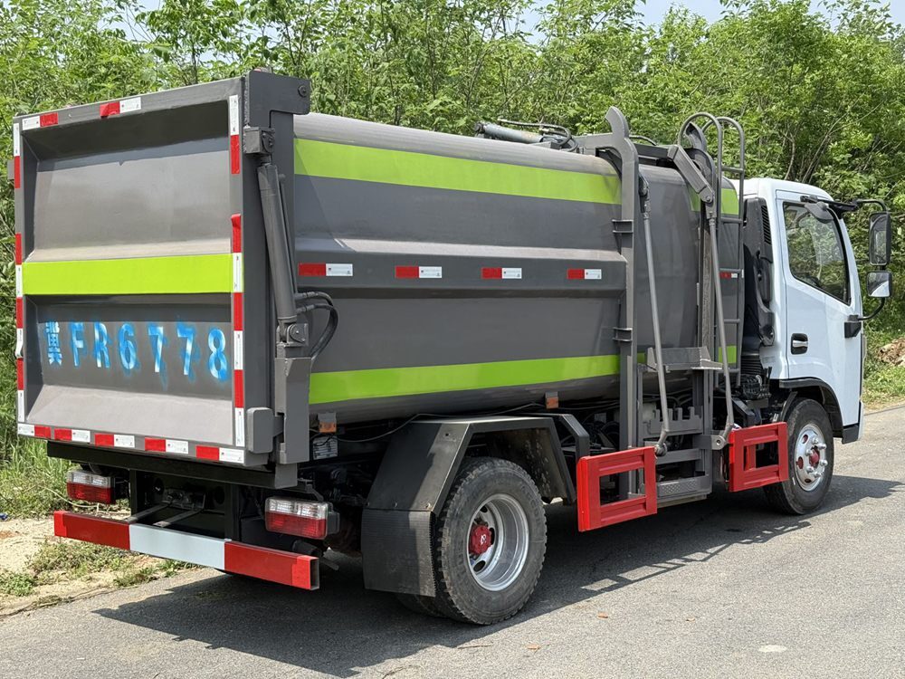Used Dongfeng Compressed Garbage Truck A0073 For Sale From China