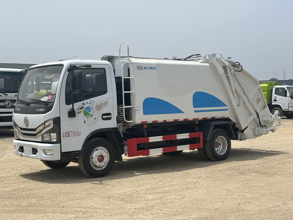Used Dongfeng Compressed Garbage Truck A0092 For Sale From China