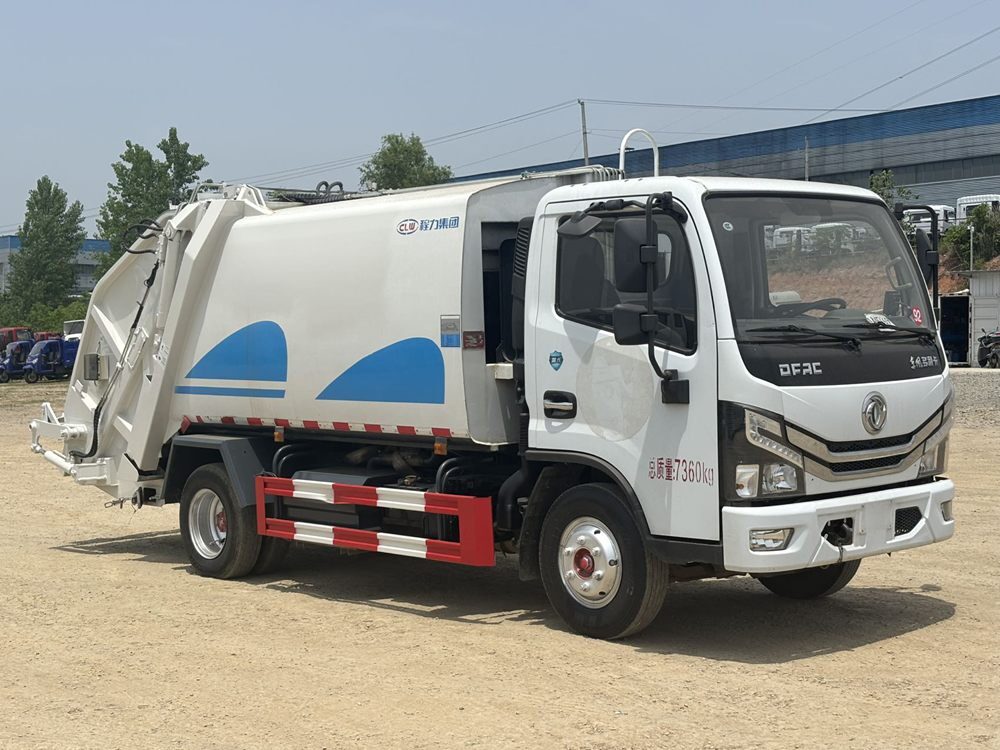 Used Dongfeng Compressed Garbage Truck A0092 For Sale From China