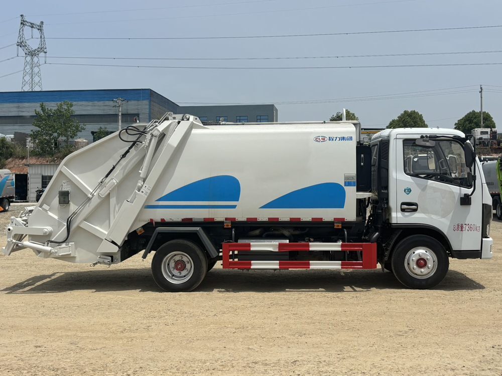 Used Dongfeng Compressed Garbage Truck A0092 For Sale From China