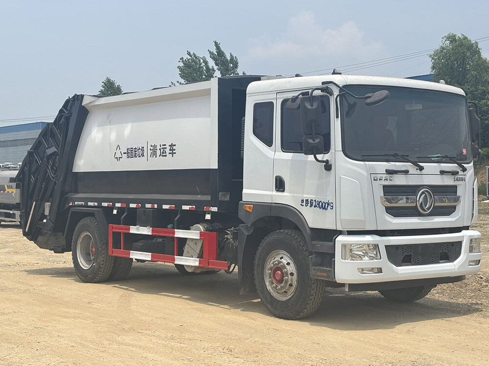 Used Dongfeng Compressed Garbage Truck A0098 For Sale From China