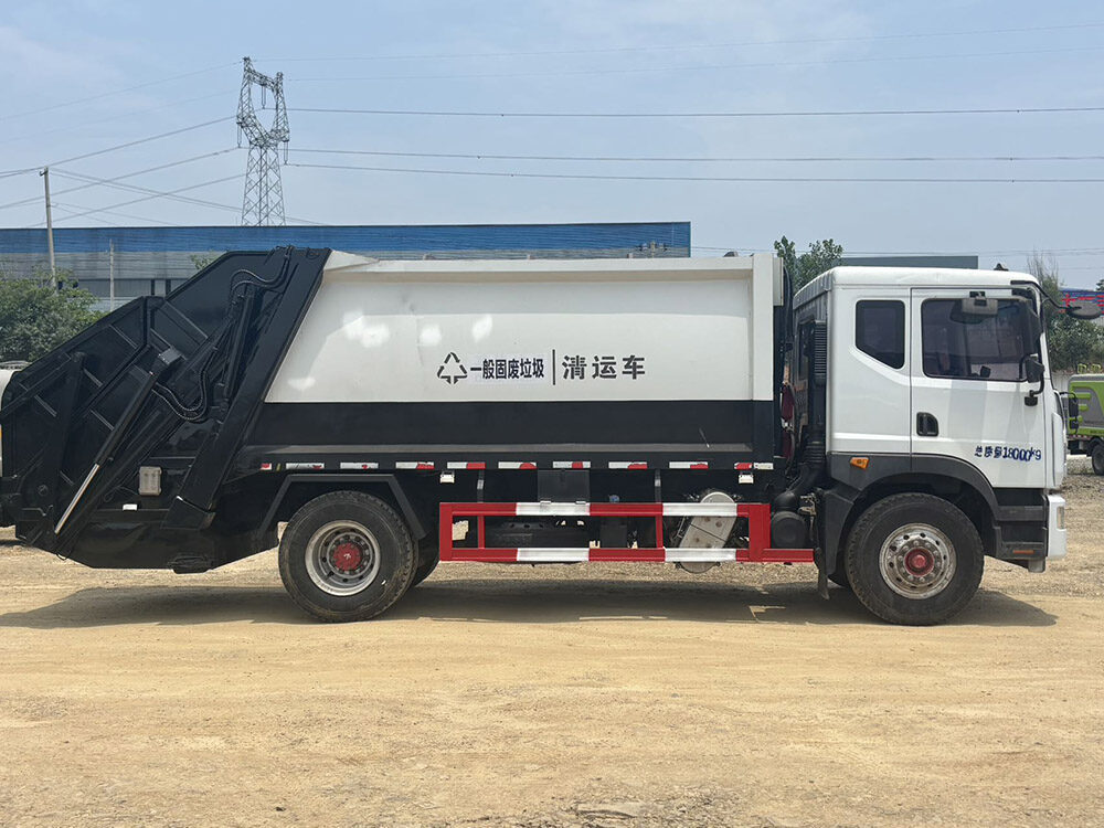 Used Dongfeng Compressed Garbage Truck A0098 For Sale From China