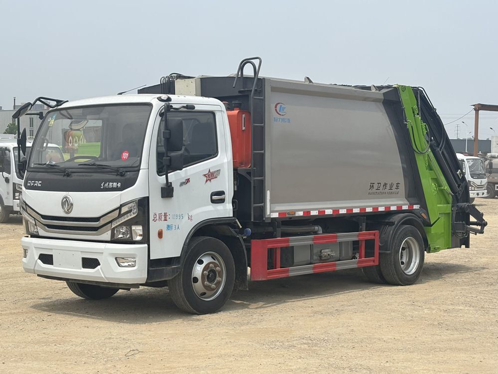 Used Dongfeng Compressed Garbage Truck A0101 For Sale From China