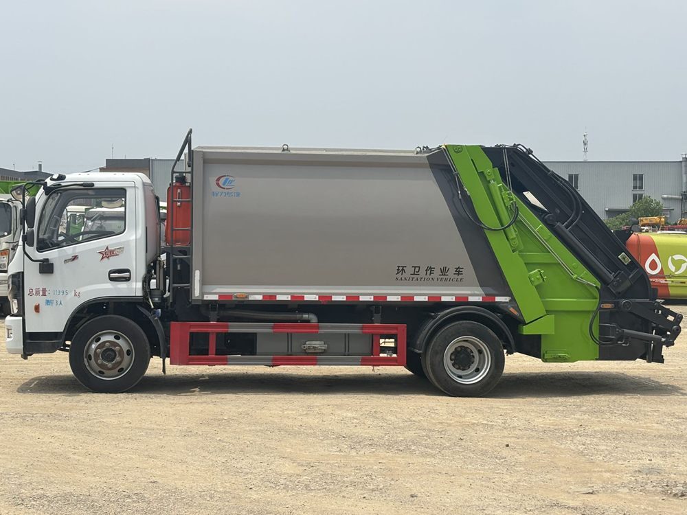 Used Dongfeng Compressed Garbage Truck A0101 For Sale From China
