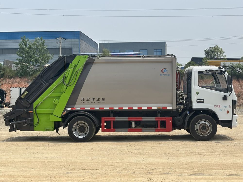 Used Dongfeng Compressed Garbage Truck A0101 For Sale From China