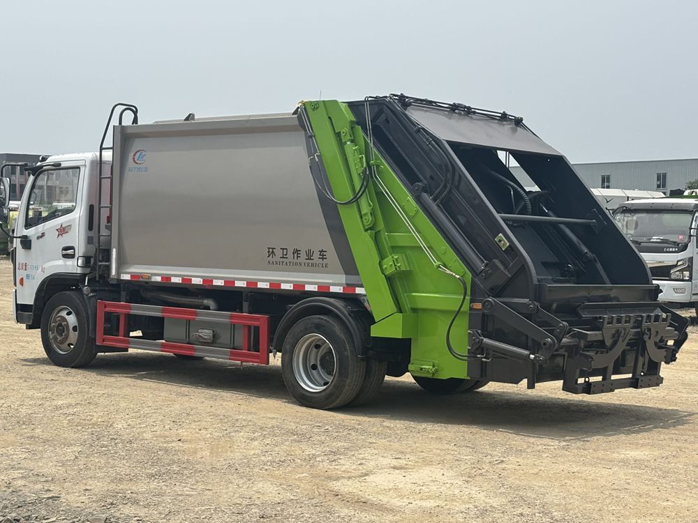 Used Dongfeng Compressed Garbage Truck A0101 For Sale From China