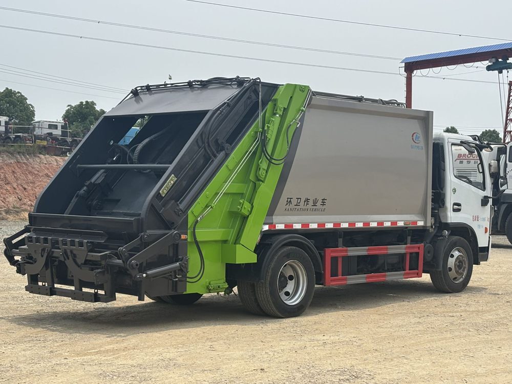 Used Dongfeng Compressed Garbage Truck A0101 For Sale From China