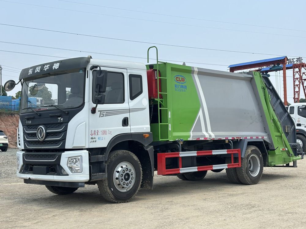 Used Dongfeng Compressed Garbage Truck A0102 For Sale From China