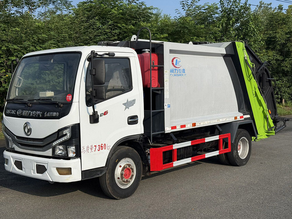 Used Dongfeng Compressed Garbage Truck A0110 For Sale From China