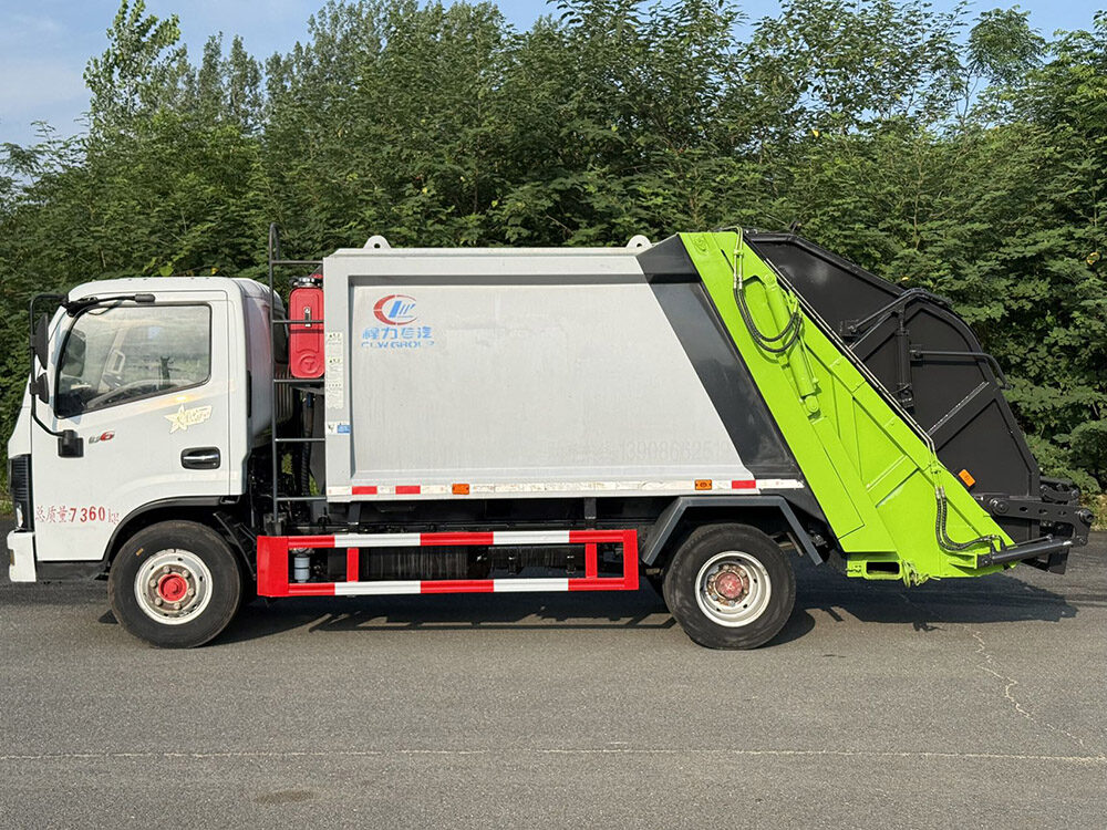 Used Dongfeng Compressed Garbage Truck A0110 For Sale From China