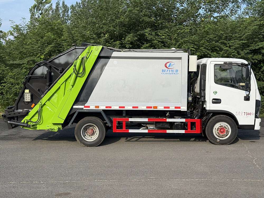 Used Dongfeng Compressed Garbage Truck A0110 For Sale From China