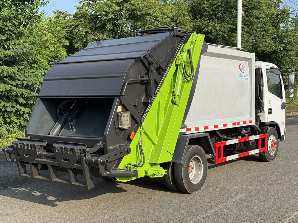 Used Dongfeng Compressed Garbage Truck A0110 For Sale From China